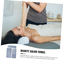 Mikinona Fiber Towel Set for Spa and Beauty Salons Hair Wrap Pillow Towel and Chest Soft Absorbent and Lightweight Professionals and Home Use