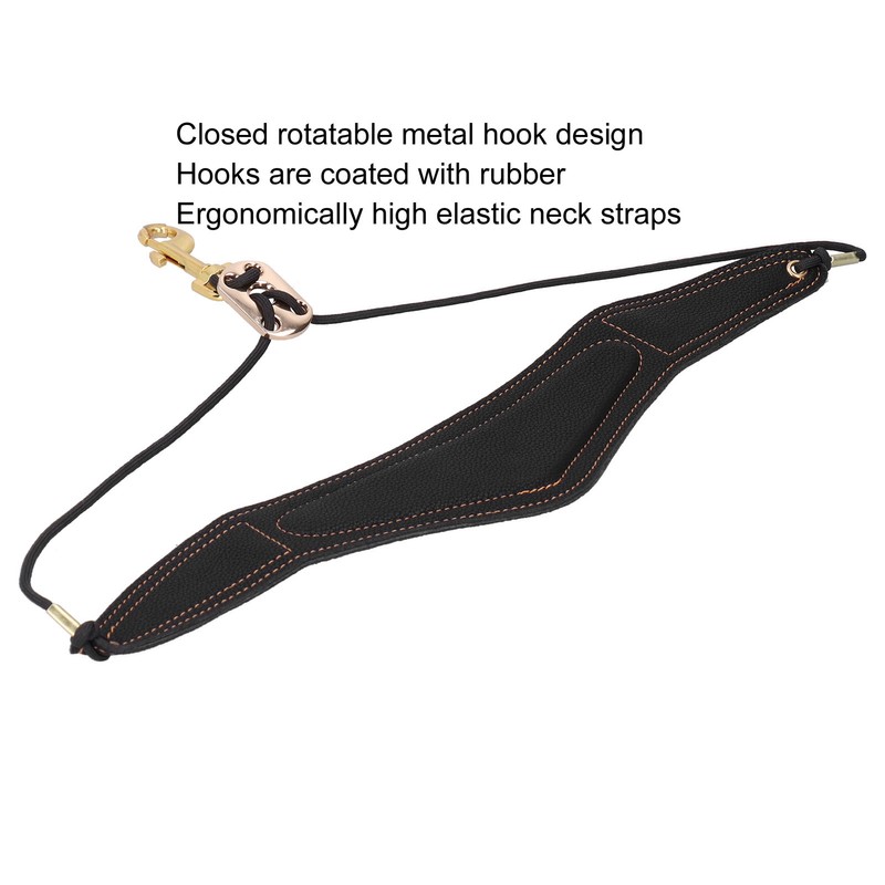 Saxophone Single Shoulder Strap Soft Sax Padded Shoulder Harness for