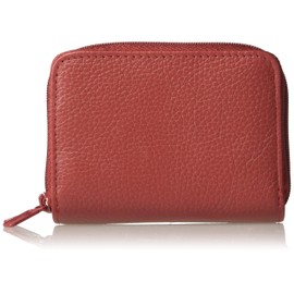 Buxton Men's Hudson Pik-me-up Wizard Wallet, Dark Red, One Size
