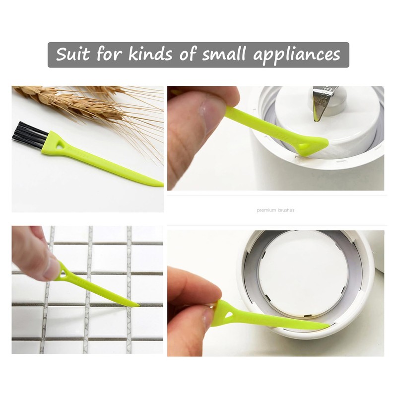 Black Scrapers, Vlmits Brushes with Spoons Kit for Herb Grinder