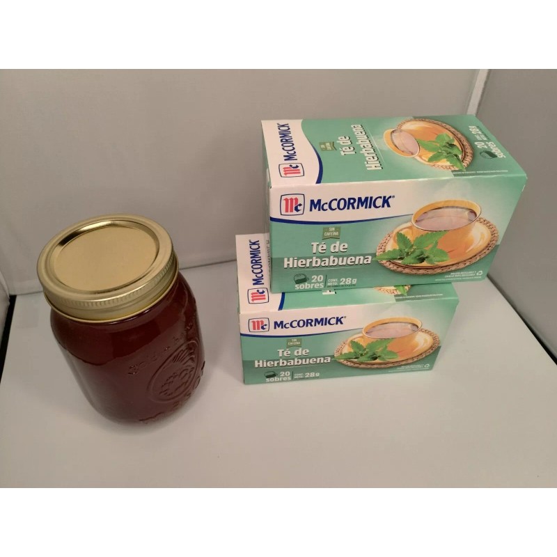 McCormick 2 cajas de te de hierba buena con 20