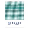 Ross Pack of 3 Cotton Tea Towels Farmer's Check Green