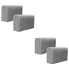 BIUDECO 2sets Couch Arm Covers Sofa Arm Protectors Armchair Armrest