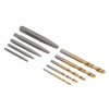 10PCS Screw Extractor Set Heavy Duty Bolt Extractor Set Left