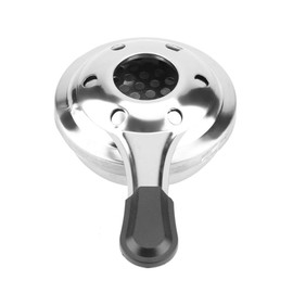 Alcohol stove, Portable Stainless Steel Alcohol Stove for Outdoor Camping or Panic, Detachable and Non-toxic, Durable and Eco-friendly, Silver