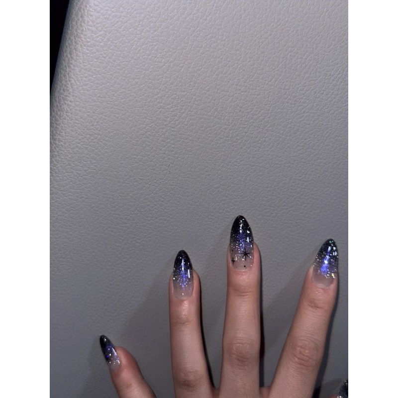 Aemong: Shining Star Nail Tips - Short Oval / Aemong