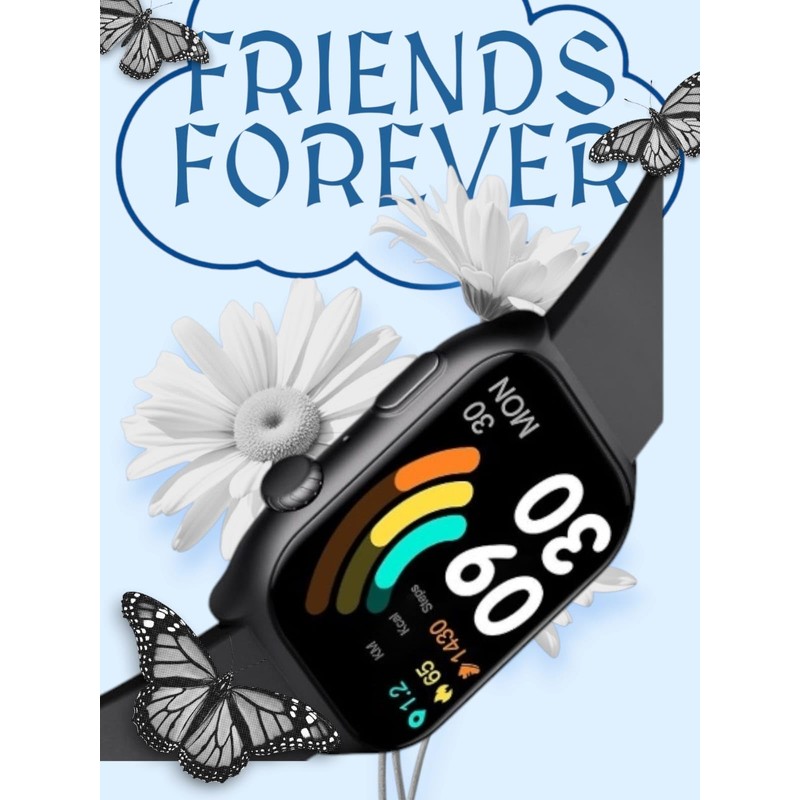 Smart Wave Tech GTS7 Pro Smartwatch (Black)