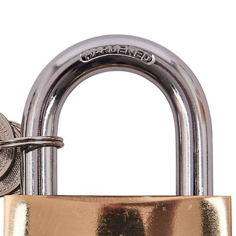 Dapetz ® Brass 60mm Padlock Mini Small Luggage Travel Holiday