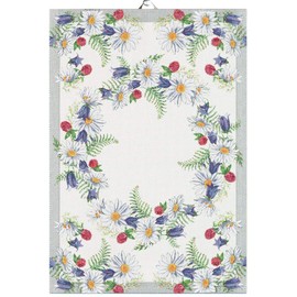 Ekelund - BLOMKRANS - Cotton Kitchen Towel