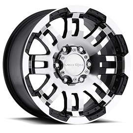 Vision Warrior 375 Gloss Black Machined Face Wheel (16x8"/5x139.7mm)