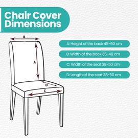 Trimming Shop Velvet Stretch Chair Covers, Spandex Dining Chair Slipcovers, Elastic Removable Washable Chair Seat Covers, Parsons Chair Protectors for Dining Room, Hotel, Wedding, White, 2pcs