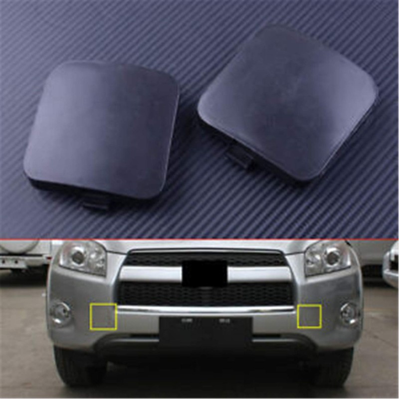 Pack of 2 Front Bumper Driver and Passenger Side Tow