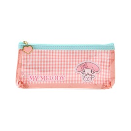 Sanrio 642436 My Melody Clear Pencil Case, PVC, Laminated Cotton, Recommended Age: 3 years and up