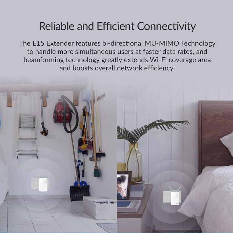 D-Link Australia E15 Eagle PRO AI AX1500 Mesh Wi-Fi Range