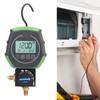 Digital Manifold Gauge Vacuum Pressure Temperature Tester Air Condition Manifold