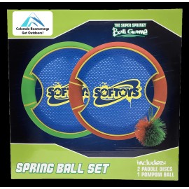 Colorado Boomerang Hand Held Trampoline racket game - Like Tennis for the beach or backyard!