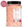 LA SALT CO Kashmir 2.5 Lbs Pink Himalayan Salt Jar,