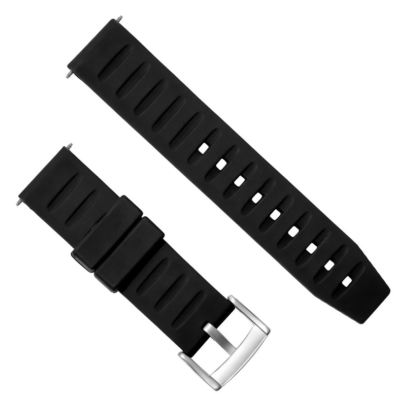 HiCycle2 20-22mm Rubber Watch Band Strap Replacement For Tag Heuer