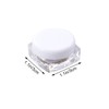 Baluue 2pcs Loose Eyeshadow Pigments Shimmer Pearl Glitter Makeup for