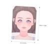 SEWACC 2pcs Washable Face Painting Board for Makeup Practice Reusable