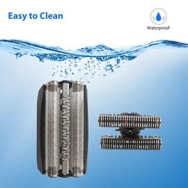 51B Electric Shaver Replacement Foil Head with Cutter Compatible for B-raun 5 Series 550s-3/550s-4/550cc/550cc-4/560/560s-3/560s-4/565cc/565cc-4/570s-4/570cc/570cc-3/570cc-4/590cc/590cc-3/590cc-4