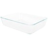 Pyrex 7210 3-Cup Glass Dish & 7210-PC Pumpkin Orange Food