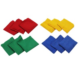 Dick Martin Sports Bean Bags, 3" x 3", Set of 12