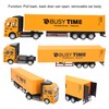 1: 48 Alloy Container Truck Model Toy Highly Simulation Children