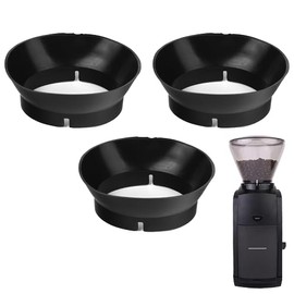 IMPRESA Paquete de 3 juntas de repuesto para amoladora de rebabas, compatibles con Baratza Encore y Virtuoso, 2-3/8 pulgadas x 3/4 pulgadas, color negro, prolonga la vida útil de la máquina