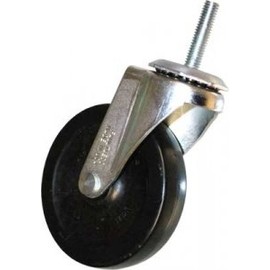 Rubbermaid 1304-L3 Black 4" Swivel Caster For 1304 Tilt Truck