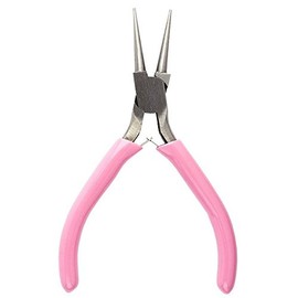 Mini Round Nose Pliers with Double Spring Chrome Plated | Pliers for Wire Craft Jewelry Making DIY Craft