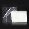 Adhesive Nail Sticky Tab 2400 Pcs(100 Sheets) Clear Waterproof Breathable