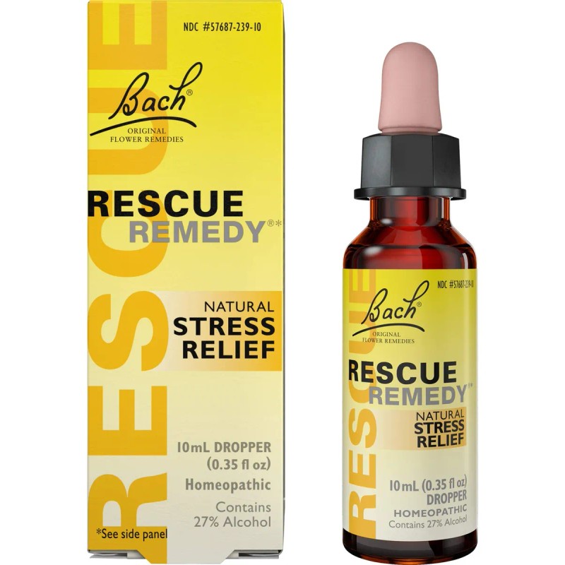 Remedio Rescate Dropper Bach Natural Aliviar