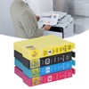 4Pcs Ink Cartridges Compatible Refill Replacement 4 Colors BK C