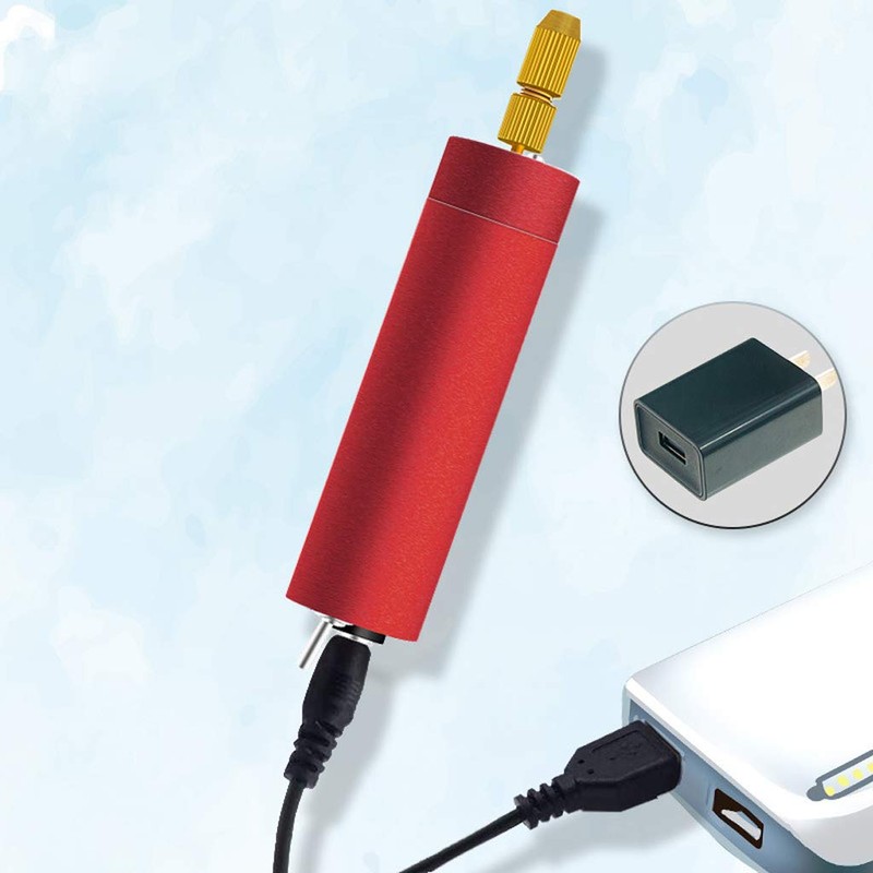 Portable Mini Hand Drill Micro Electric Aluminum Hand for Jewelry