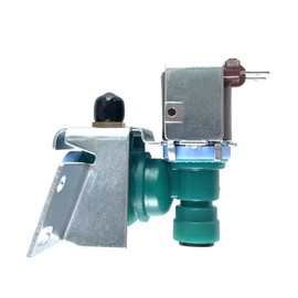 WPW10238100 Refrigerator Water Inlet Valve Replacement by FUZIDDN - Fixes Leaking, No Ice, and Noisy Water Valve - Brass Anti-Corrosion Design for Whirlpool, Maytag, Kenmore - W10498992 Compatible