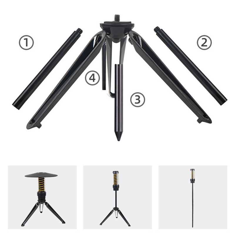 Portable Outdoor Camping LED Lamp 2 In 1 Mini Camping