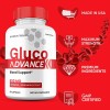 Gluco Advance Capsules, Max Strength Blood Support Supplement (5 Pack)