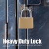 Heavy Duty Outdoor Locker Lock Thick Multifunctional Security Safety Brass