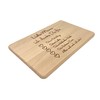 Laser Tattoo – Wooden Breakfast Board with German Engraving "Mama
