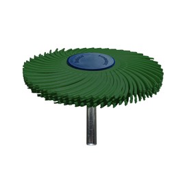 Sunburst 3" TC 6-Ply Dark Green 50 Grit Size (A/O) 1/4" 1/Unit