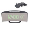 LED Digital Clock 3 Level Brightness Snooze USB Battery Powered