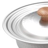 Kyoto Katsugu 4580047177010 Anodized Pot Lid, 6.3 - 7.9 inches