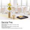 Wooden Snack Tray Food Serving Tray Tea Ceremony Holder for
