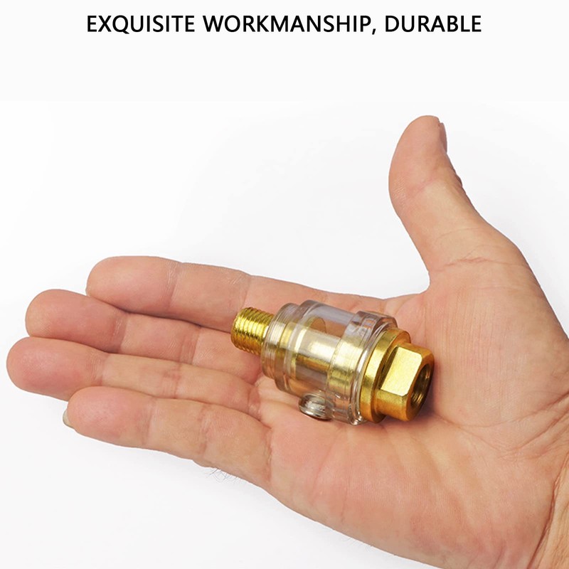 ZeroNine Mini Oil Lubricator Compressed Air Oiler 1/4 Inch 4