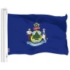 G128 Combo USA 150D Flag & Maine State 300D Flag