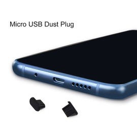 25 PCS Micro USB Dust Plug, Silicone Anti Dust Plug for Micro USB Port, Micro USB Cap Port Cover Anti Dust Protector