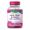 Natures Truth Suplemento De Biotina Para Cabello, 165 Cp Sin Sabor                                                                                    