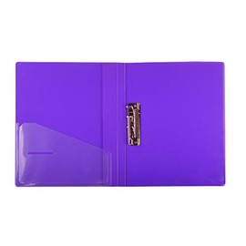 Nova Filer Clamp Binder,Slash Testure Letter Size (Grey)