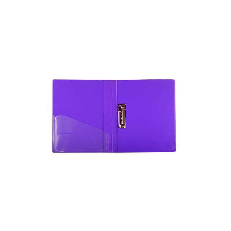 Nova Filer Clamp Binder,Slash Testure Letter Size (Grey)